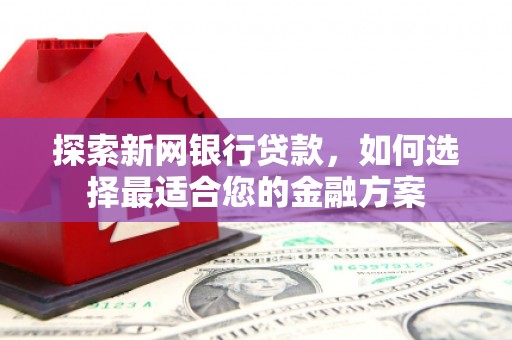 岑巩探索新网银行贷款，如何选择最适合您的金融方案