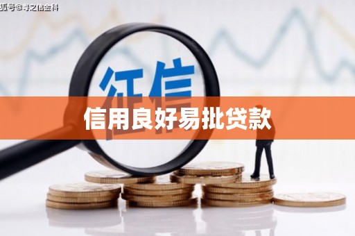 巴塘信用良好易批贷款