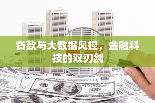 连山贷款与大数据风控，金融科技的双刃剑