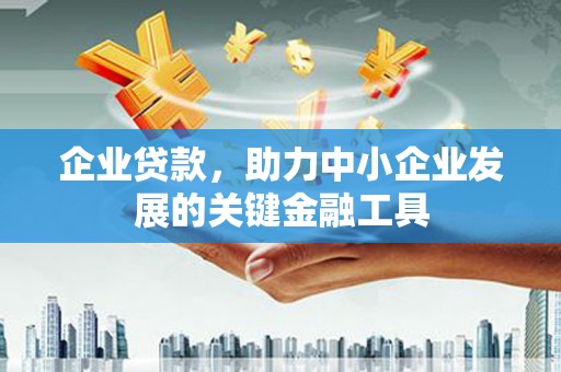 柳城企业贷款，助力中小企业发展的关键金融工具