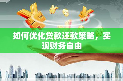 金东如何优化贷款还款策略，实现财务自由