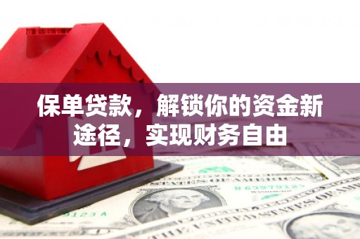 富川保单贷款，解锁你的资金新途径，实现财务自由