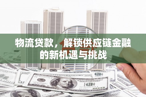 尼玛物流贷款，解锁供应链金融的新机遇与挑战