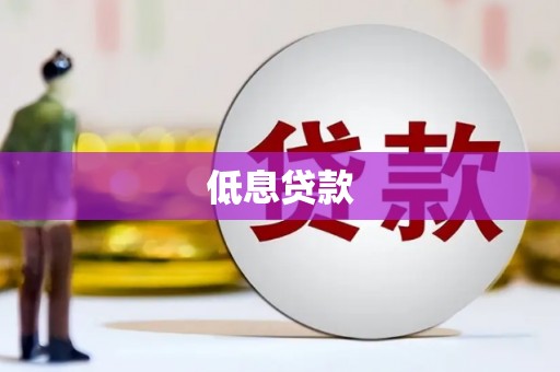 南京低息贷款