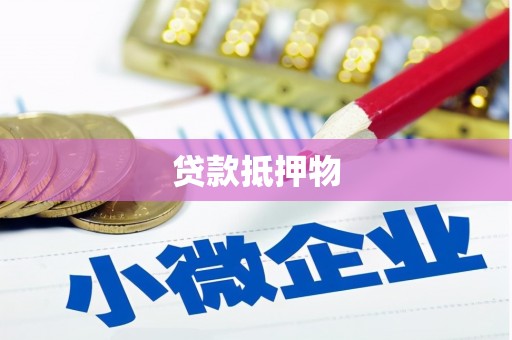 台前贷款抵押物
